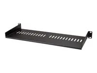 1U Vented Rack Shelf (CABSHELF1U7V) - Police skříně - černá - 1U - 7"