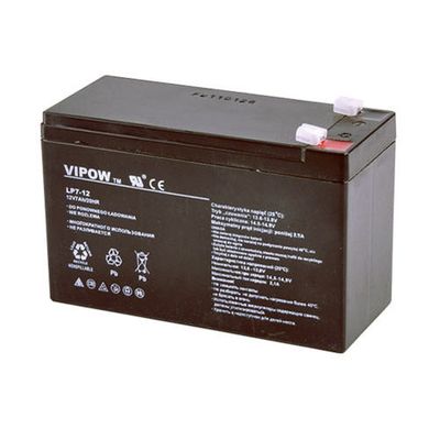 Baterie olověná 12V 7.0Ah VIPOW BAT0211