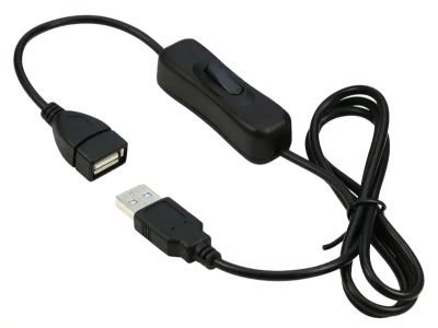PremiumCord prodluž. s vyp. USB M/F 1m