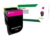 Extra vysoká výtěžnost - purpurová - originální - kazeta s barvivem LCCP, LRP - pro Lexmark CS510de, CS510dte