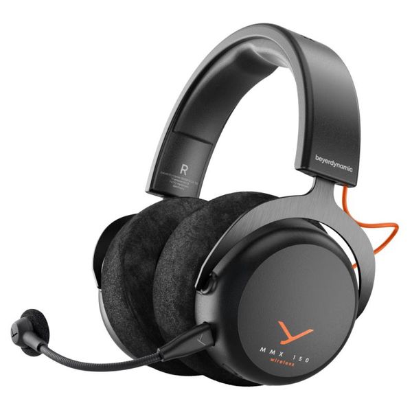 BEYERDYNAMIC MMX 150, bezdrátová herní sluchátka, černá
