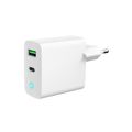 GEMBIRD TA-UC-PDQC20L-W-01, Nabíječka, USB/USB-C