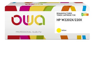 OWA Armor toner kompatibilní s HP W2202X, 220X, 5500st, žlutá/yellow