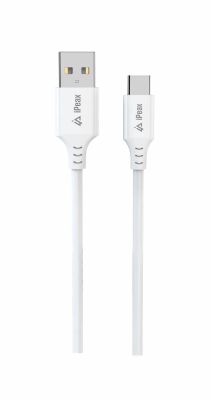 Kabel iPEAX 90010113 USB/USB-C 1m Bílý