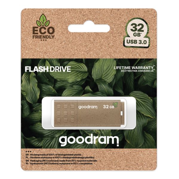 Flash disk GOODRAM USB 3.0 32GB ECO FRIENDLY