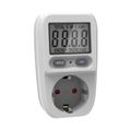 Měřič spotřeby elektrické energie GETI GPM02 s německou zásuvkou