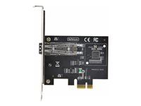 Windows and Linux Compatible (P011GI-NETWORK-CARD) - Síťový adaptér - PCIe 2.0 - Gigabit SFP x 1 - černá
