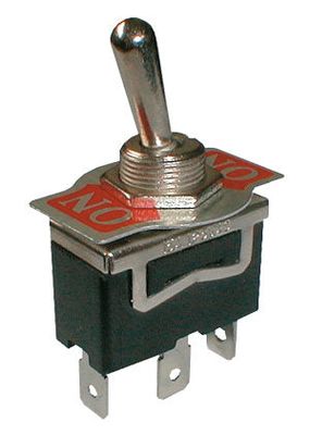 Prepínač páčkový 2pol./3pin ON-ON 250V/10A