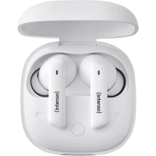 INTENSO BUDS Pro, Bezdrátová sluchátka, bílá
