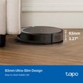TP-LINK Tapo RV20 Mop Max, Robotický vysavač/mop, bílá