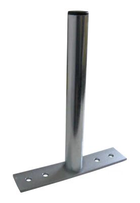 Držák stožáru jezdec - spodní část 50 cm s pásem TPG 35mm