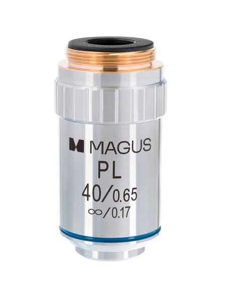 Rovinný objektiv s korekcí na nekonečno MAGUS MP40 40x/0,65 ∞/0,17