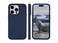 Zadní kryt pro mobilní telefon - kompatibilita s MagSafe - plast, silikon - modrá pacifik - pro Apple iPhone 15 Pro Max