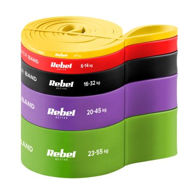 Guma posilovací REBEL Power Band PTs-1 4-55kg 5ks