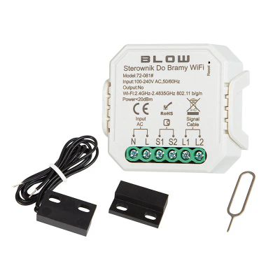 Smart ovladač garážových vrat BLOW 72-081 WiFi Tuya