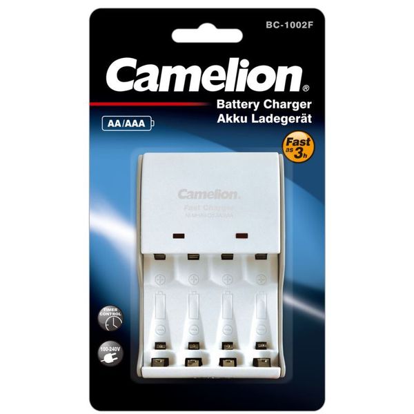 CAMELION BC-1002F, Nabíječka baterií, bílá