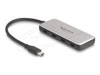 USB 10 Gbps USB Type-C Hub with 4 x USB