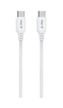 Kabel iPEAX 90010114 USB-C/USB-C 1,5 m bílý
