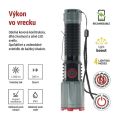LED nabíjecí kovové svítidlo 1200 lm, 2200 mAh