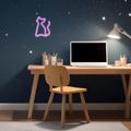 MANTA CAT, LED Neon plexi dekorace