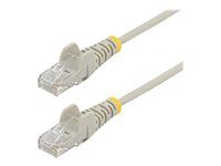 Category 6 - 28AWG (N6PAT300CMGRS) - Patch kabel - RJ-45 (M) do RJ-45 (M) - 3 m - CAT 6 - provedení bez hrbolků - šedá