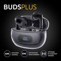 INTENSO BUDS Plus, Bezdrátová sluchátka, černá