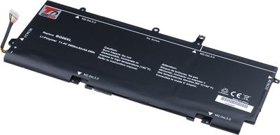 Baterie T6 Power pro HP EliteBook Folio 1040 G3, 3900mAh, 44Wh, 6cell, Li-pol