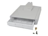 Storage box - šedobílá - lze připevnit na vozík