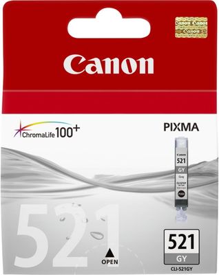 Canon CLI-521GY, šedý