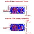 Světlocitlivý senzor s relé, modul XH-M131, napájení 12V