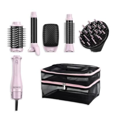 Revlon One-Step Pink Titanium Multi Air Styler 5v1 RVDR5376E