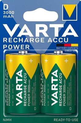 Varta Power Accu D 2x R2U 3000mAh