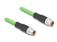 M12 Cable X-coded 8 pin male to male PUR
