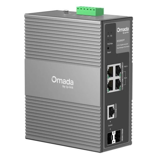 TP-Link IES206GPP Switch 6-Port Omada SND PoE++