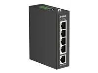 D-LINK 5-Port Fast Ethernet Switch Fanless -40~