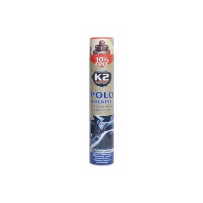 K2 Polo Cockpit Interior Plastic Protector 750ml Cherry