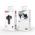 XO vysílač FM BCC02 Bluetooth MP3 autonabíječka 15W černá
