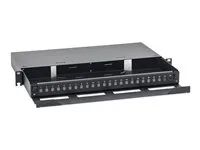 19' výsuvná optická vana 1U 24x ST, RAL7035