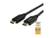 1.5ft 0.5m - HDR 4K 60Hz - 20 inch Short HDMI Male to Male Cord (HDMM50CMP) - Kabel HDMI s ethernetem - HDMI s piny (male) do HDMI s piny (male) - 50 cm - černá - pro P/N: KITBXDOCKPEU, KITBXDOCKPNA, KITBXDOCKPUK, KITBZDOCK, USBC-HDMI-CDP2HD4K60