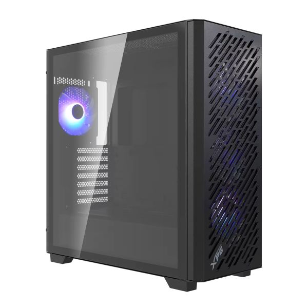 Adata XPG VALOR AIR PRO/Midi Tower/Transpar./Černá
