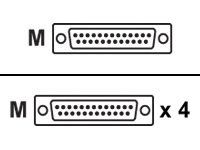 Cisco - Sériový kabel RS-232 (DTE) - HD-68 (M) do DB-25 (M) - 3 m - EIA-232