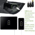 Přenosná solární nabíječka Bresser 21 wattů s USB