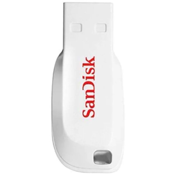 SanDisk USB Cruzer Blade 16GB, bílá