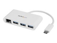 Rozbočovač - 3 x SuperSpeed USB 3.0 + 1 x 10/100/1000