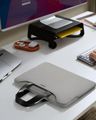 TOMTOC DUAL Sleeve for MacBook 13,5", black/gray