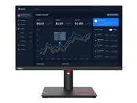 LED monitor - 22" (21.5" zobrazitelný) - 1920 x 1080 Full HD (1080p) @ 60 Hz - IPS - 250 cd/m² - 1000:1 - 4 ms - HDMI, VGA, DisplayPort - raven black - pro ThinkCentre neo 70t 11YU; ThinkPad P15 Gen 2 20YQ