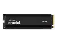 Crucial P510 - SSD - 2 TB - interní - M.2 2280 - PCI Express 5.0 x4 (NVMe) - integrovaný chladic