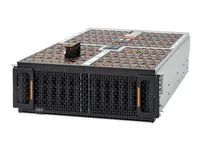 Police - 102 zásuvky (SATA-600 / SAS-3) - HDD 10 TB x 102 - k upevnění na regál - 4U