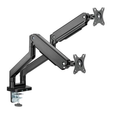Držák monitoru Brateck LDT60-C024 dvě  ramena vedle sebe mechanická pružina Heavy Duty