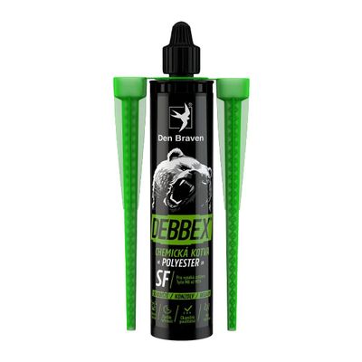 Kotva chemická bez styrenu DEBBEX SF POLYESTER 380ml